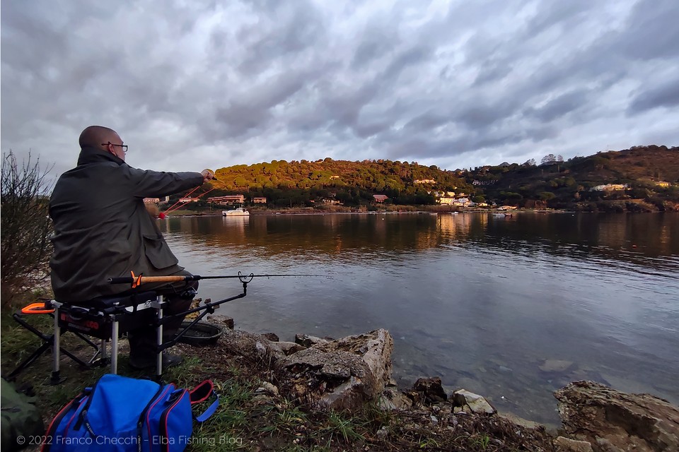 Pesca all'inglese in acqua bassa